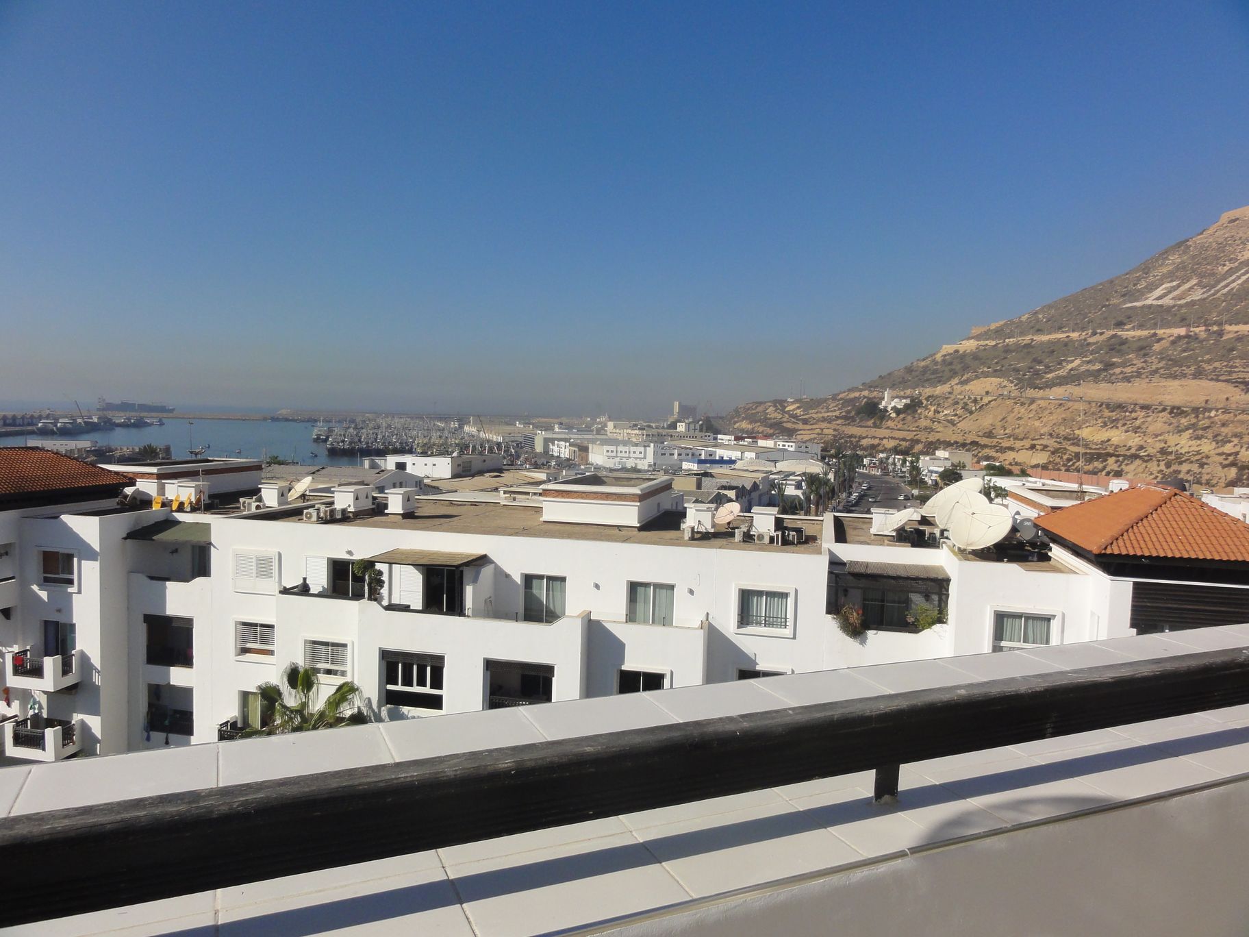 Unique à agadir maison sur le toit avec vue sur mer!