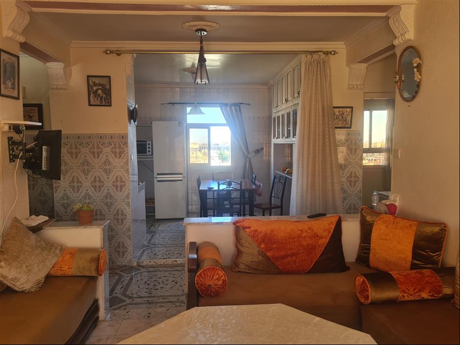 Appartement avec 3 chambres à louer à lannée à agadir!