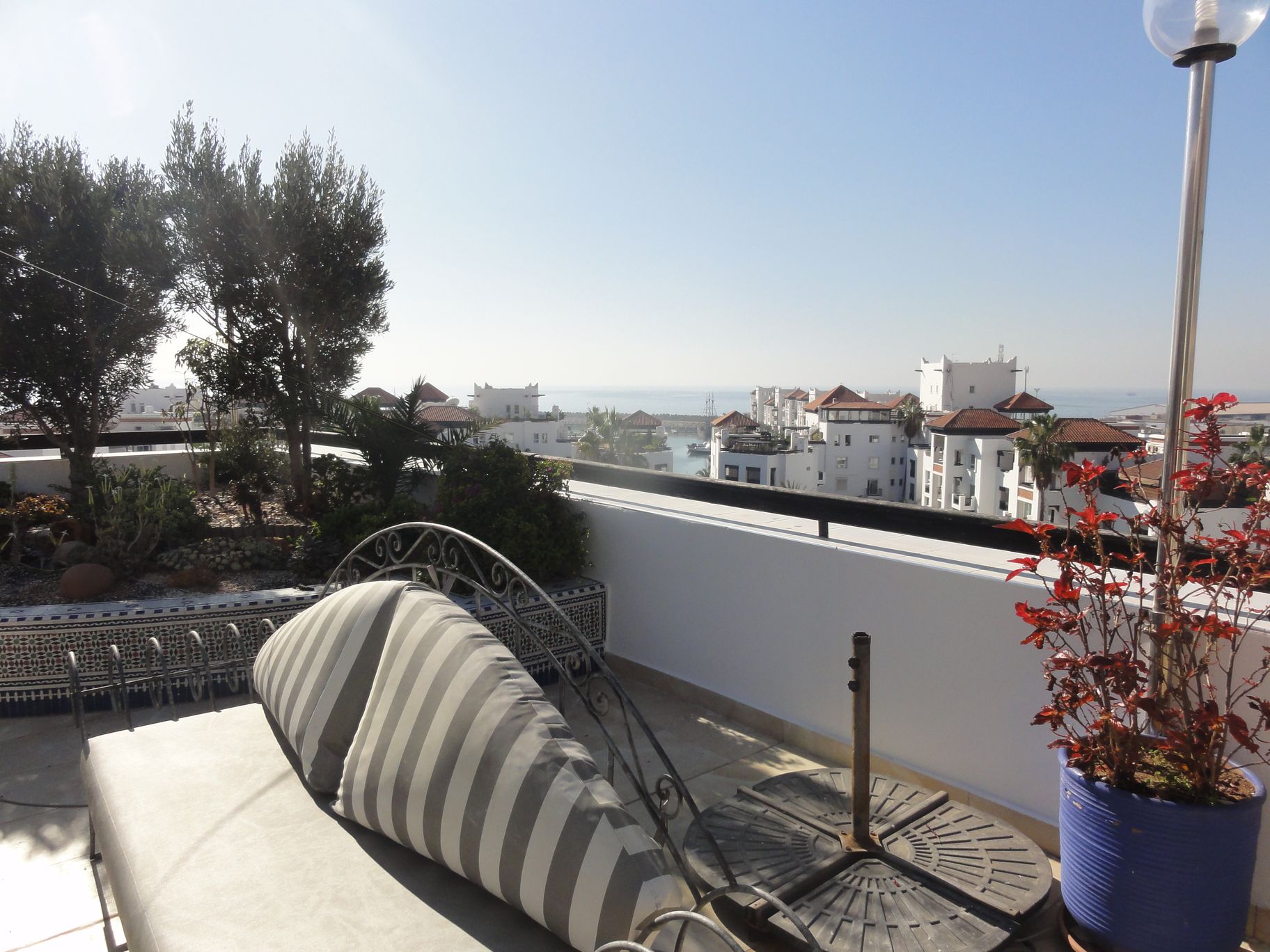 Unique à agadir maison sur le toit avec vue sur mer!