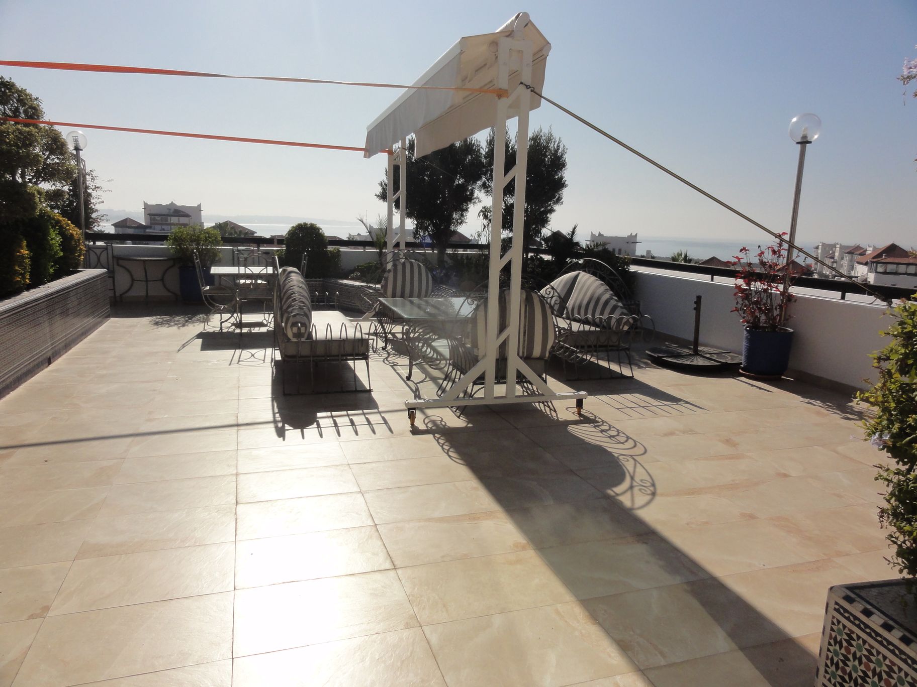 Unique à agadir maison sur le toit avec vue sur mer!